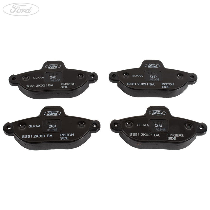 FRONT KA 1.2 FRONT BRAKE PAD AXLE SET + WEAR SENSOR