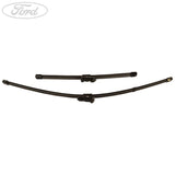 KA FRONT WINDSCREEN WIPER BLADE KIT FLAT 340MM 600MM