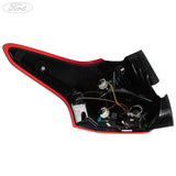 FOCUS O/S REAR LIGHT LAMP UNIT WITH BULBS & WIRING LED
