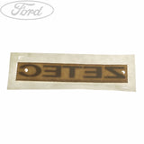 REAR TAILGATE ZETEC TAILGATE NAME PLATE BADGE EMBLEM