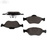 FIESTA 1.25 1.3 1.8D ZETEC FRONT BRAKE PAD AXLE SET