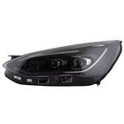 FOCUS PASSENGER SIDE LED HEADLIGHT HEADLAMP BLACK BEZELS 20