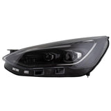 FOCUS PASSENGER SIDE LED HEADLIGHT HEADLAMP BLACK BEZELS 20