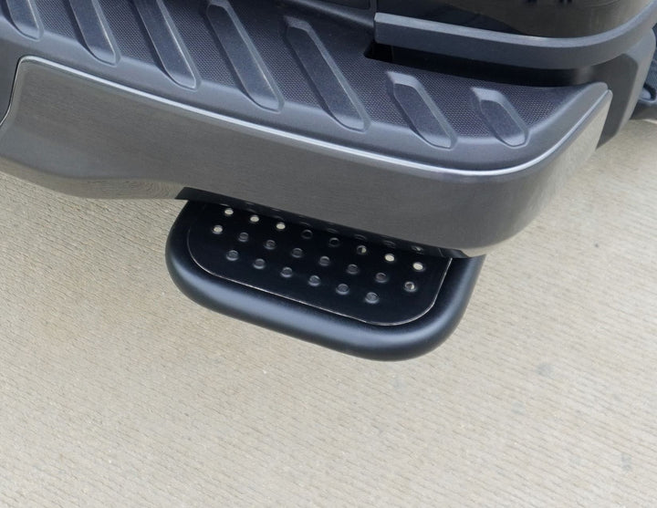 RANGER FROM 06/2022 PICKUP ATTITUDE* RETRACTABLE STEP REAR,MATT BLACK