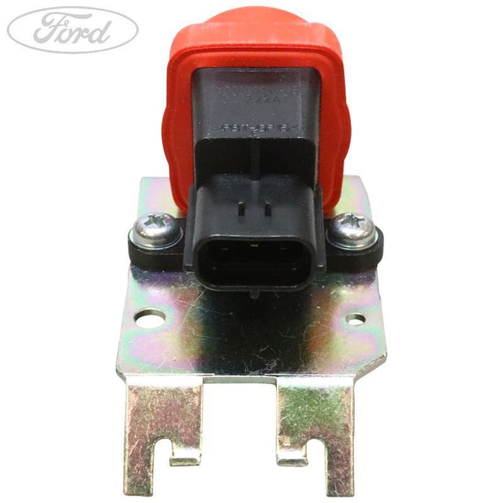 INERTIA SWITCH RED PUSH BUTTON TOP ON BRACKET XS6T-9F857-AD
