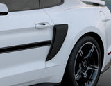 MUSTANG 03/2018-03/2023 BODY SIDE SCOOP KIT MATTE BLACK