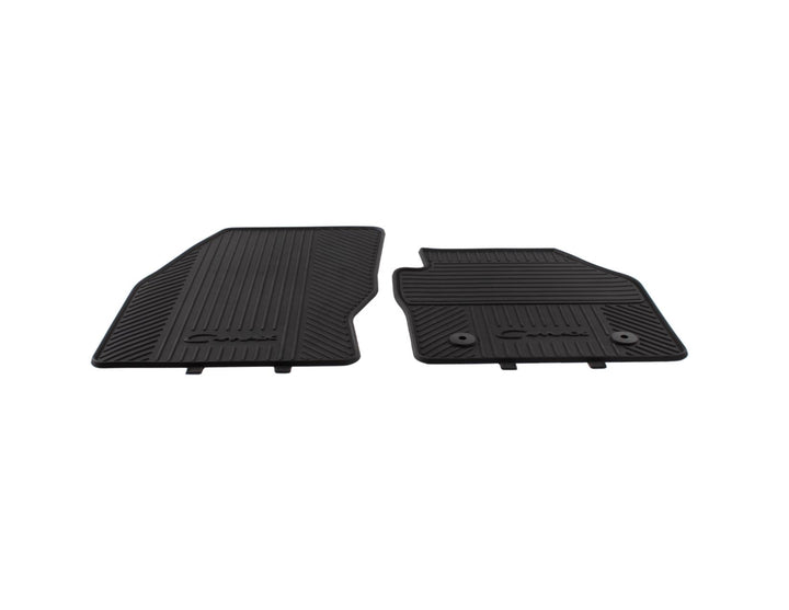 C-MAX 11/2010-03/2015 RUBBER FLOOR MATS FRONT,BLACK