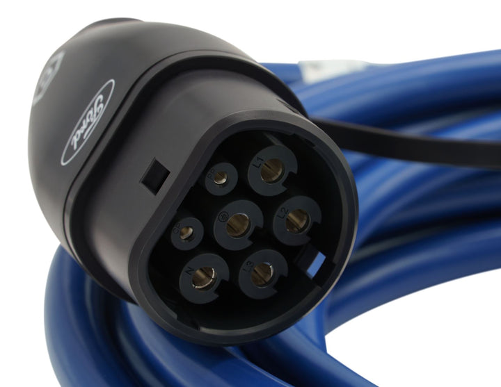 EV CHARGING CABLE FOR PUBLIC CHARGING STATIONS,LENGTH: 10 M,32 A