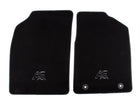 KA 09/2008-05/2016 VELOUR FLOOR MATS FRONT,BLACK