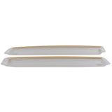 KUGA CLIMAIR ®* WIND DEFLECTORS FOR REAR DOOR WINDOWS, TRANSPARENT