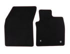 FOCUS FROM 04/2018 VELOUR FLOOR MATS FRONT,BLACK WITH RED STITCHING