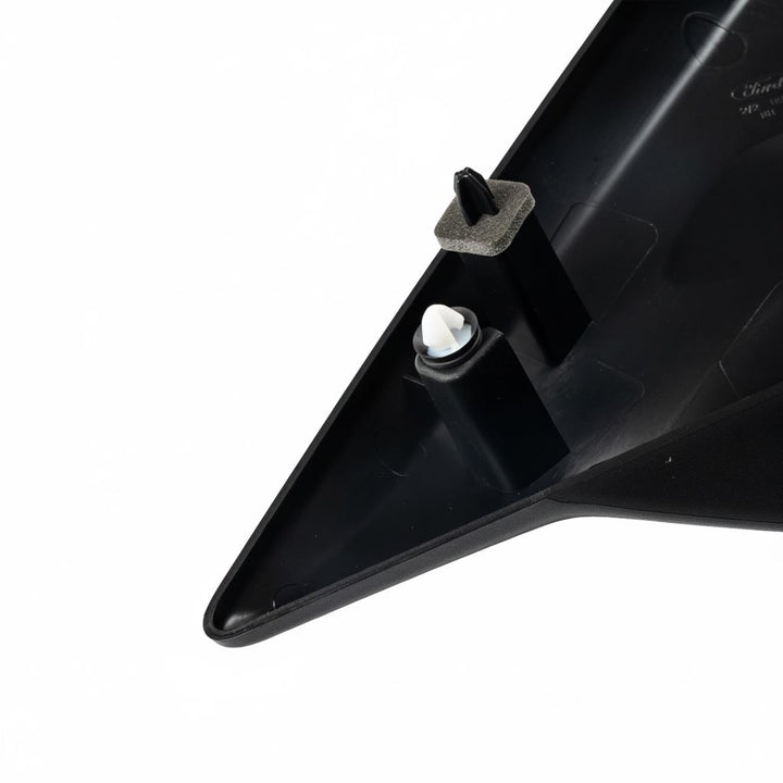 TRANSIT O/S DRIVERS SIDE OUTER MIRROR TRIANGLE TRIM BLACK 2024-ONWARDS