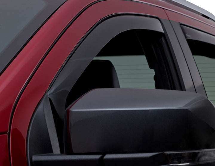 RANGER FROM 06/2022 CLIMAIR®* WIND DEFLECTORS FOR FRONT DOOR WINDOWS,BLACK