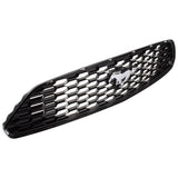 MUSTANG RADIATOR GRILLE CARBON BLACK INC EMBLEM 03/2015-