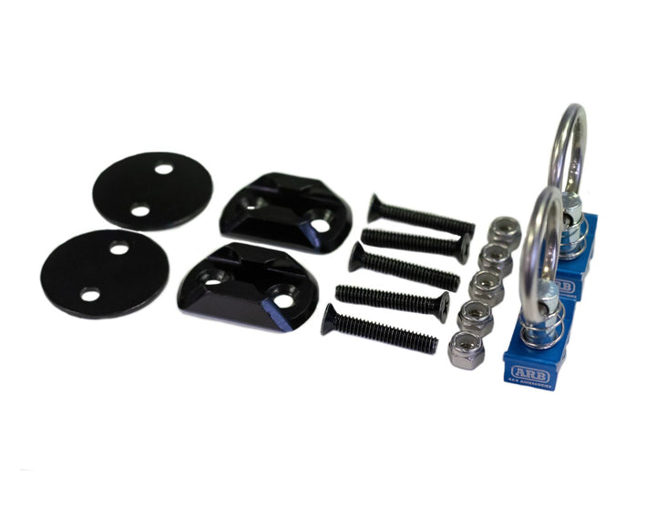 ARB* CARGO TRACK AND LOAD RING KIT FOR COOLBOX TIE DOWN,SET OF 2