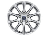SET OF 4 ALLOY WHEELS WITH FITTING  10/2017