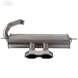 FOCUS MK3 2.0 DURATORQ REAR EXHAUST SILENCER 5 DOOR SALOON