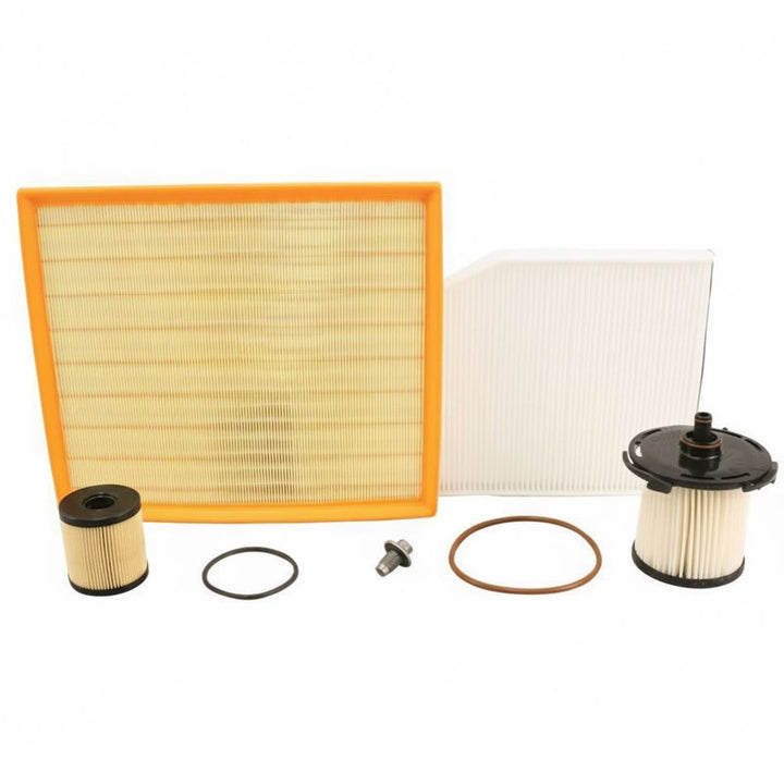 TRANSIT CUSTOM TDCI SERVICE KIT OIL AIR CABIN DIESEL FILTER
