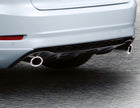 MONDEO 09/2010-08/2014 REAR LOWER BUMPER DIFFUSER GLOSS BLACK