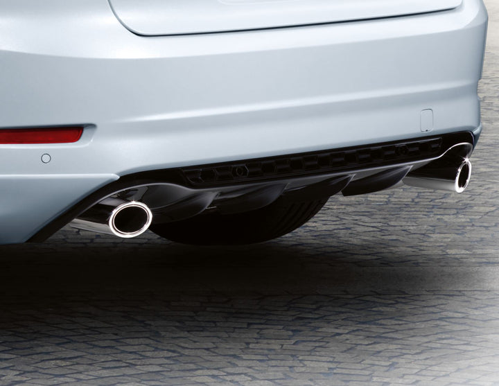 MONDEO 09/2010-08/2014 REAR LOWER BUMPER DIFFUSER GLOSS BLACK