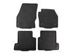 KUGA SET OF FRONT AND REAR RUBBER FLOOR MATS, BLACK WITH KUGA LOGO, 2012-2016
