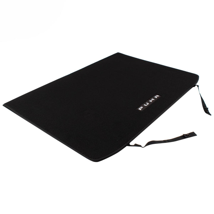 PUMA REAR CARPET BOOT LINER LOAD COMPARTMENT MAT BLACK WITH LOGO & FOLD OUT FUNCTION 2019 - ONWARD