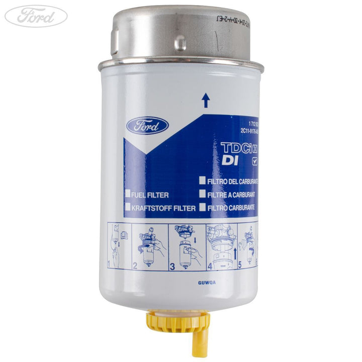 TRANSIT TDCI DIESEL FUEL FILTER 5