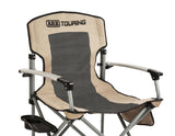 ARB* CAMPING CHAIR WITH CARRY BAG,BLACK AND BEIGE