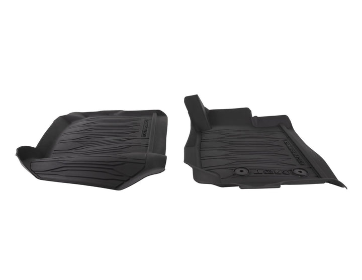 RANGER 01/2012-06/2022 RUBBER FLOOR MATS FRONT AND REAR,BLACK