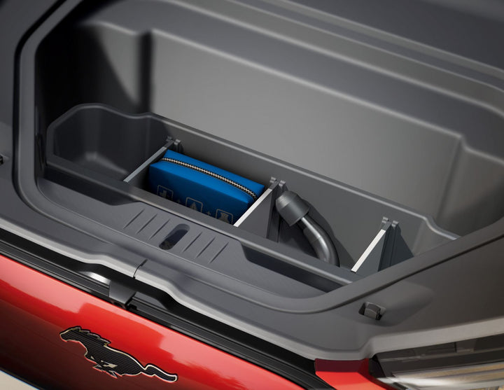 MUSTANGMACHE FRUNK LINER WITH DIVIDERS, FRONT TRUNK