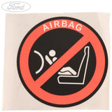 AIRBAG WARNING DECAL
