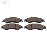 RANGER TKE TDCI FRONT BRAKE PADS SET KIT 2011-ONWARDS