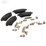FIESTA MK7 MK8 MOTORCRAFT FRONT BRAKE PADS SET 2008-2016