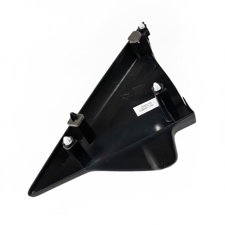 TRANSIT O/S DRIVERS SIDE OUTER MIRROR TRIANGLE TRIM BLACK 2024-ONWARDS