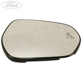 FIESTA O/S DOOR REAR VIEW MIRROR GLASS BLIND SPOT 2 17-