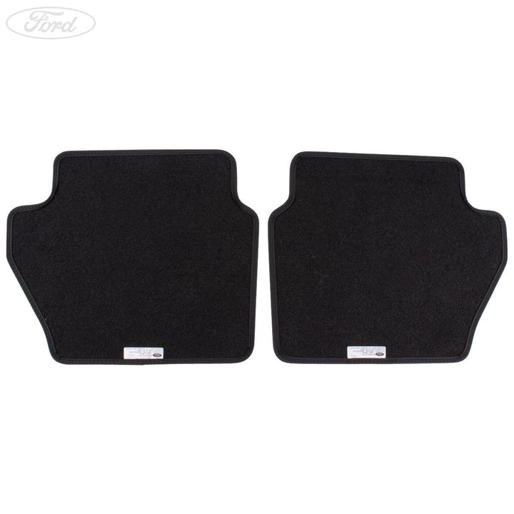 FIESTA ST REAR CONTOUR FLOOR MATS VELOUR 2012-2019