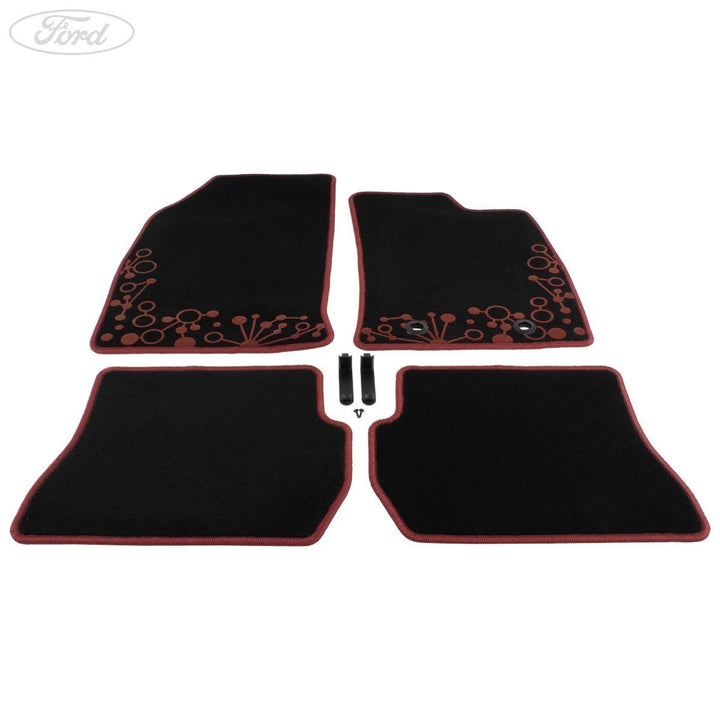 FIESTA FLOOR CONTOUR MAT KIT 2004-2008