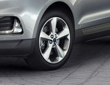 SET OF 4 ALLOY WHEELS WITH FITTING  01/2016