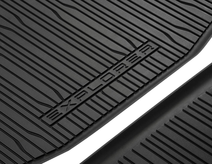 ALL-ELECTRIC EXPLORER® BOOT LINER WITH EXPLORER LOGO PLUS A LOWER LOAD FLOOR BOOT LINER