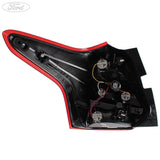 FOCUS REAR O/S TAIL LIGHT LAMP CLUSTER & WIRING HARNESS