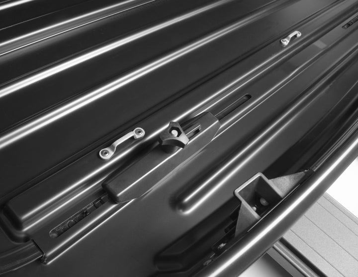 THULE®* 300L ROOF BOX FORCE XT S, BLACK MATTE MOUNTS TO POWERCLICK QUICK- MOUNT SYSTEM