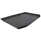 FIESTA RUBBER BOOT LINER TRAY STYLE, BLACK WITH FIESTA LOGO, 2008-2012