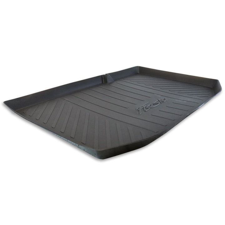 FIESTA RUBBER BOOT LINER TRAY STYLE, BLACK WITH FIESTA LOGO, 2008-2012