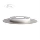FOCUS MK1 2.0 ST170 REAR SOLID BRAKE DISCS PAIR 280MM