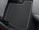 FOCUS VELOUR FLOOR MATS REAR, BLACK, 2011 - ONWARDS