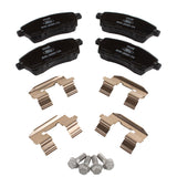 FIESTA FRONT BRAKE PAD AXLE SET 2008-2016