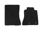 MUSTANG 03/2015-03/2023 VELOUR FLOOR MATS BLACK,FRONT