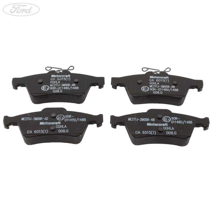 TRANSIT CONNECT MOTORCRAFT REAR CALIPER BRAKE PAD KIT