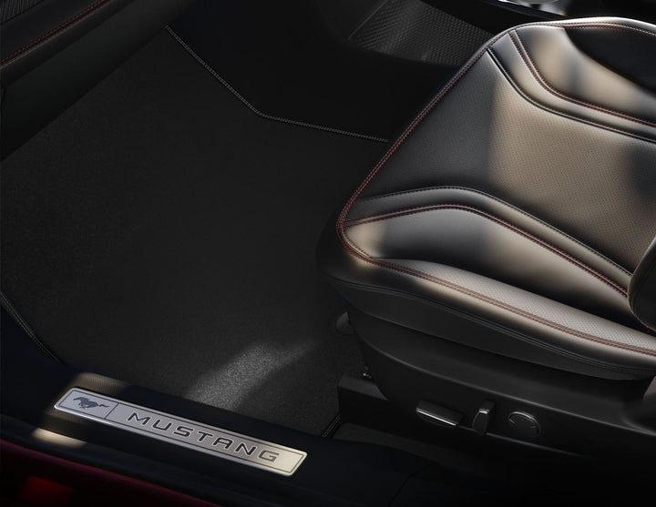 MUSTANG MACH-E FROM 07/2020 PREMIUM VELOURS FLOOR MATS FRONT,BLACK