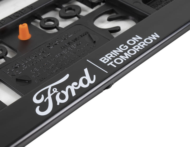 FIESTA FORD LICENCE PLATE HOLDER 11/2012 04/2017